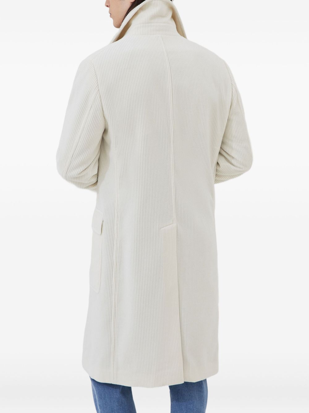 CASHMERE VELVET COAT Brunello Cucinelli