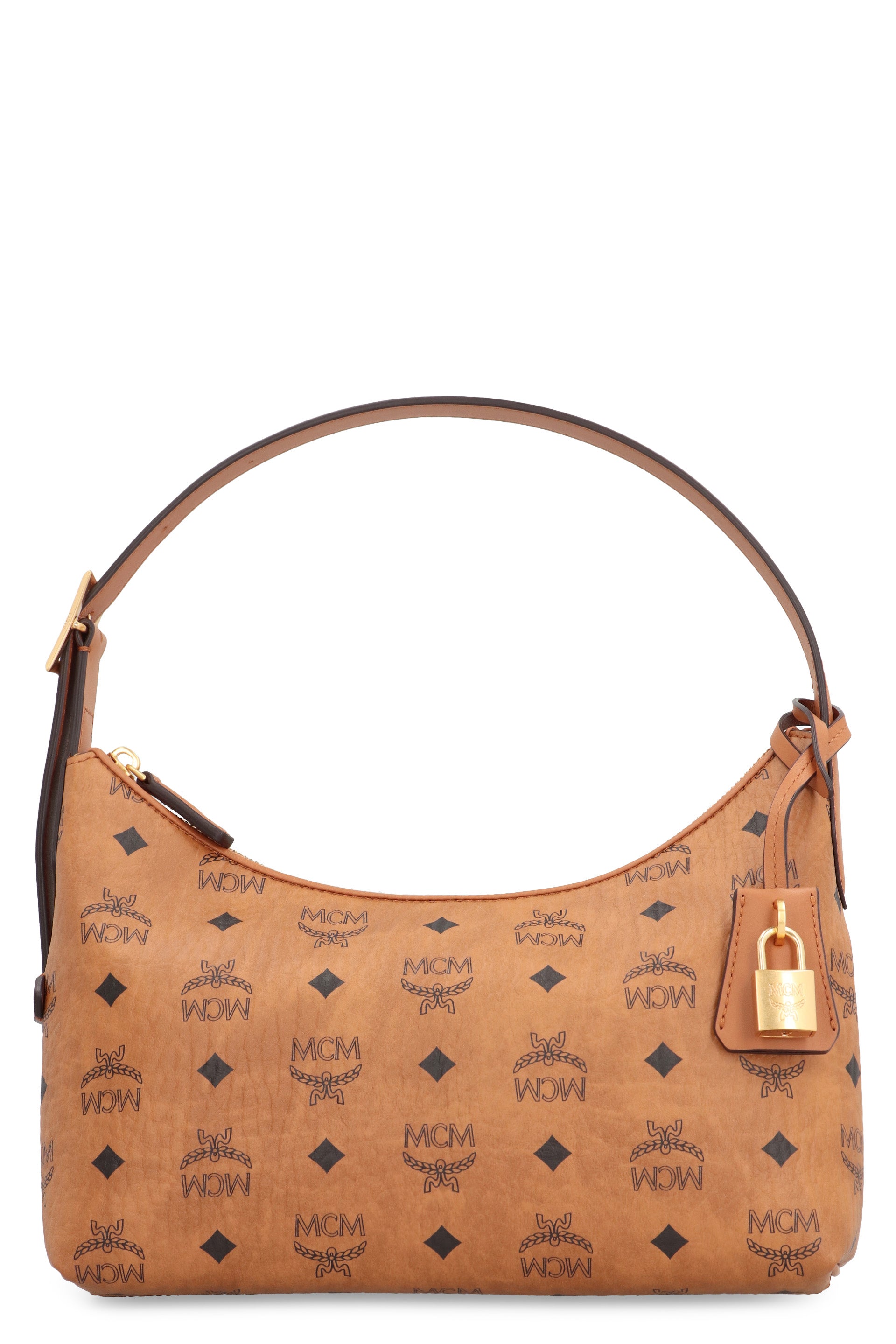 AREN HOBO BAG MCM Saddle Brown TU