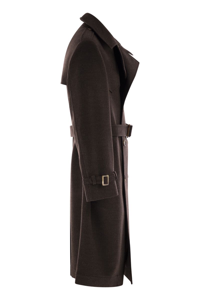 WOOL TRENCH Brunello Cucinelli