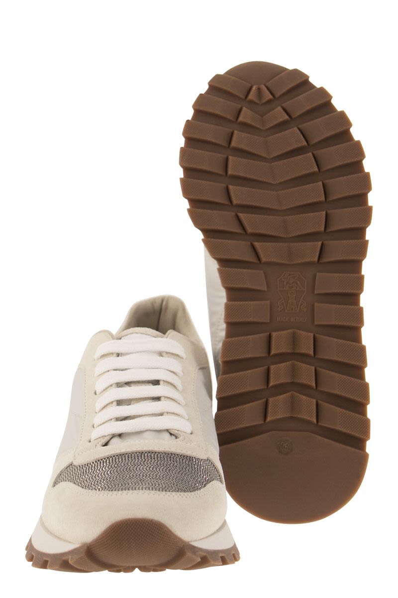COLOR BLOCK SNEAKERS Brunello Cucinelli