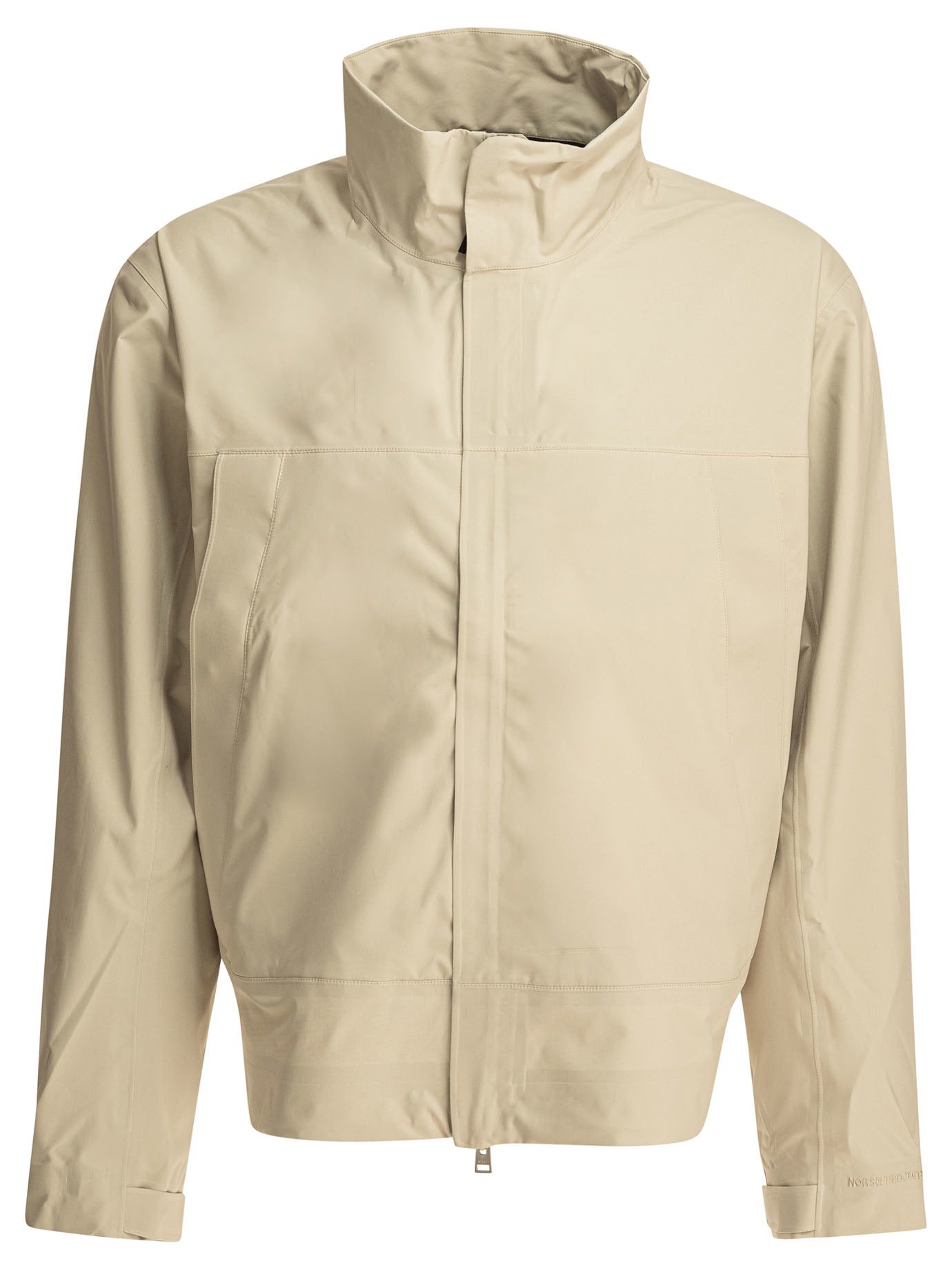 "3L STAND COLLAR" WATERPROOF JACKET Norse Projects WHITE S