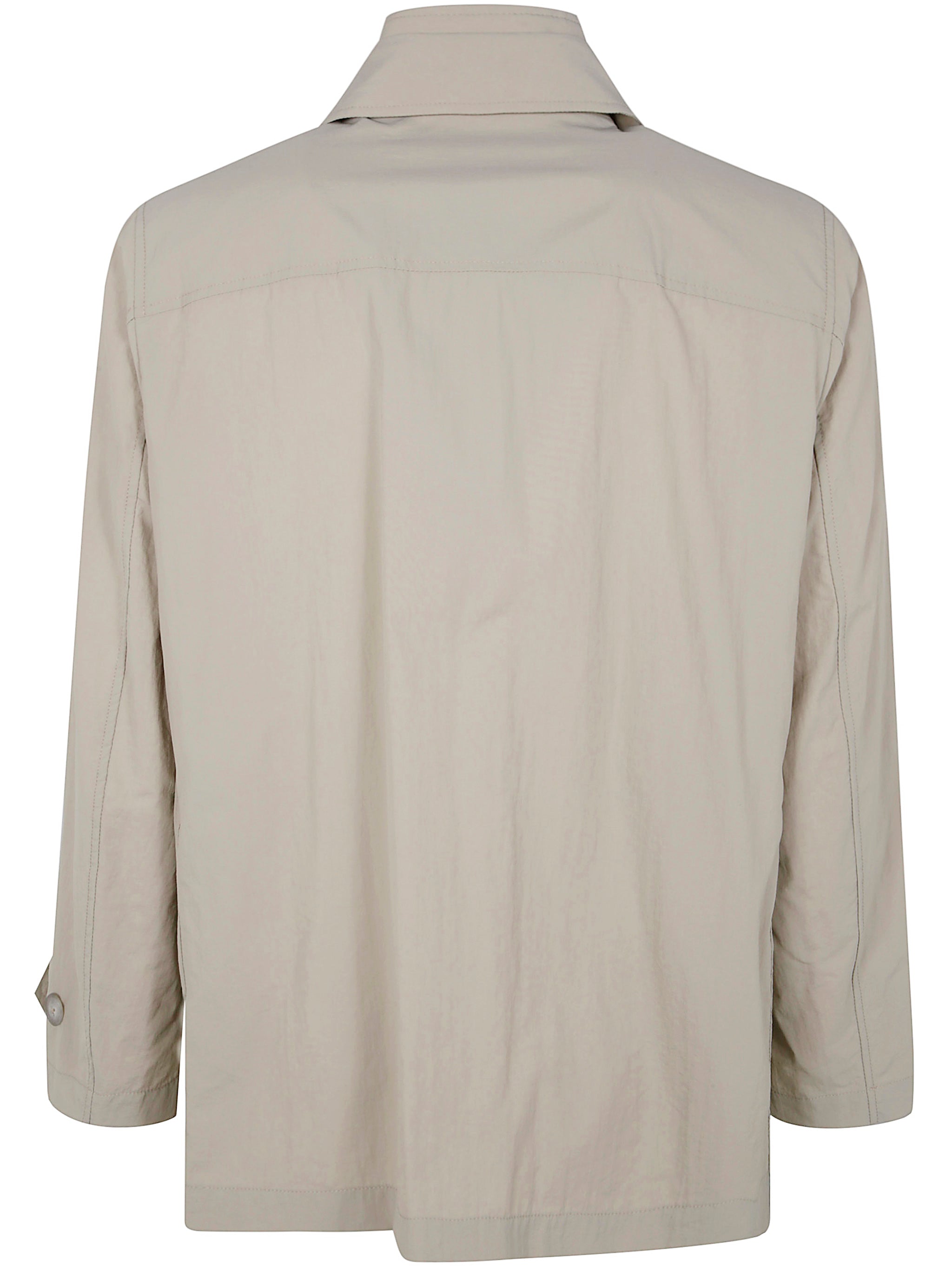 Grey Fay spring jacket, back view