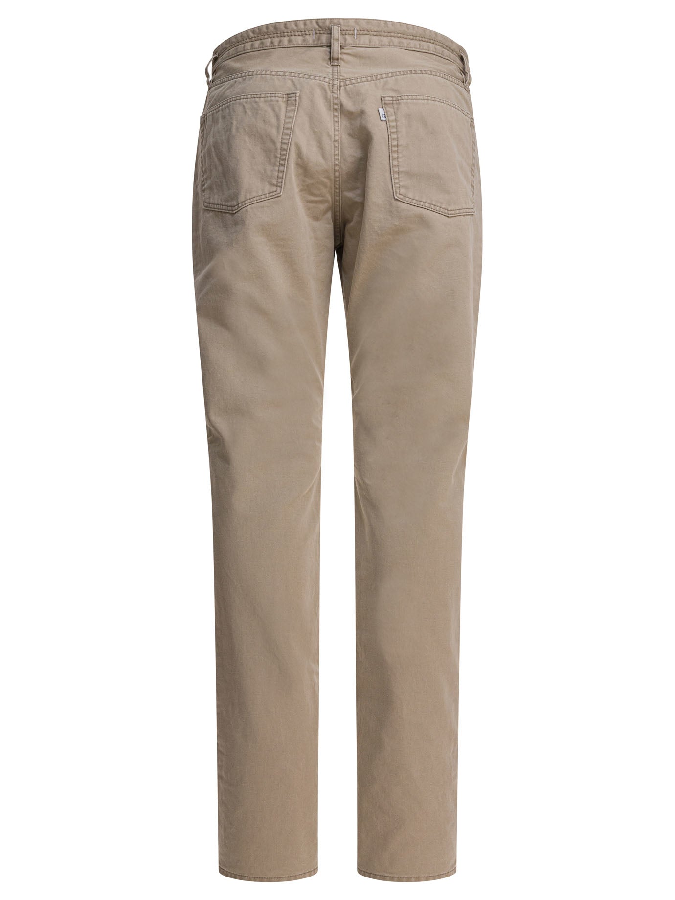 BEIGE COTTON TROUSERS Nonnative