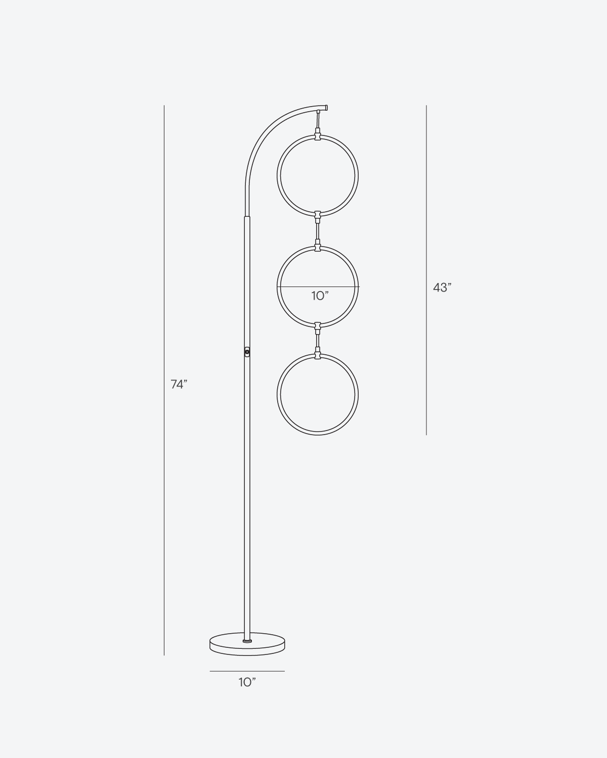 Nova Floor Lamp Brightech