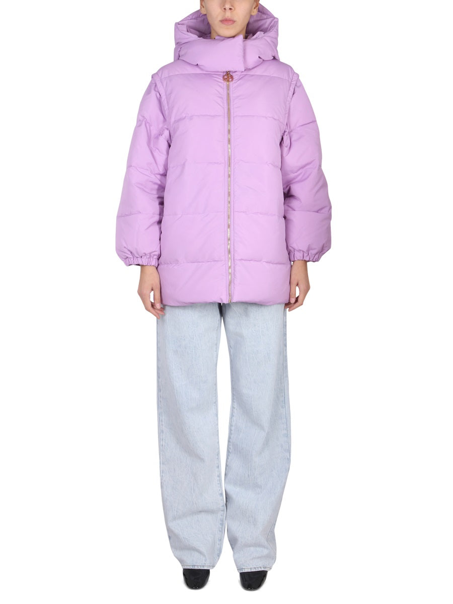 QUILTED DOWN JACKET Patou PINK XS