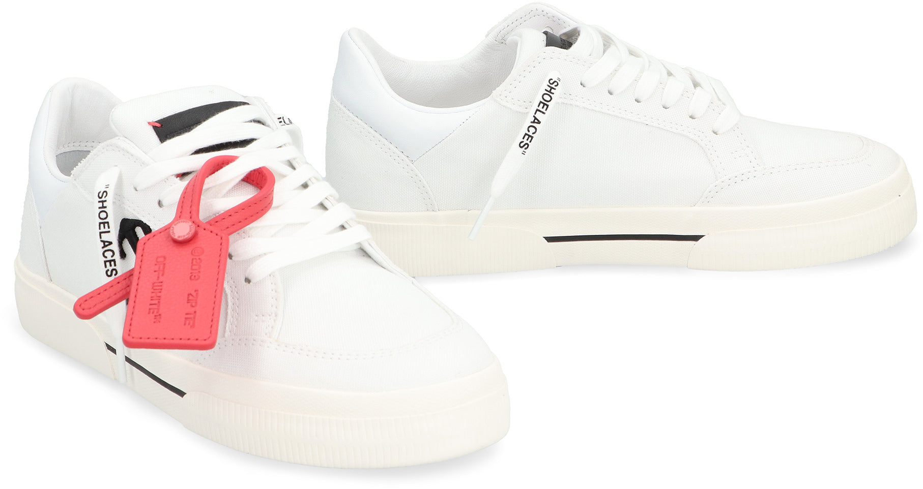 NEW VULCANIZED CANVAS LOW-TOP SNEAKERS Off-White