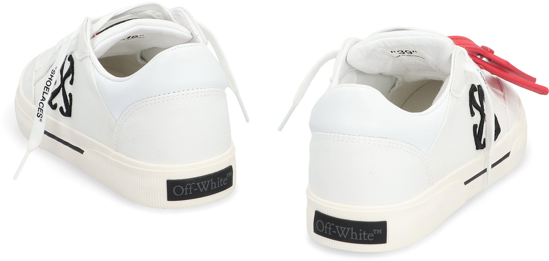 NEW VULCANIZED CANVAS LOW-TOP SNEAKERS Off-White