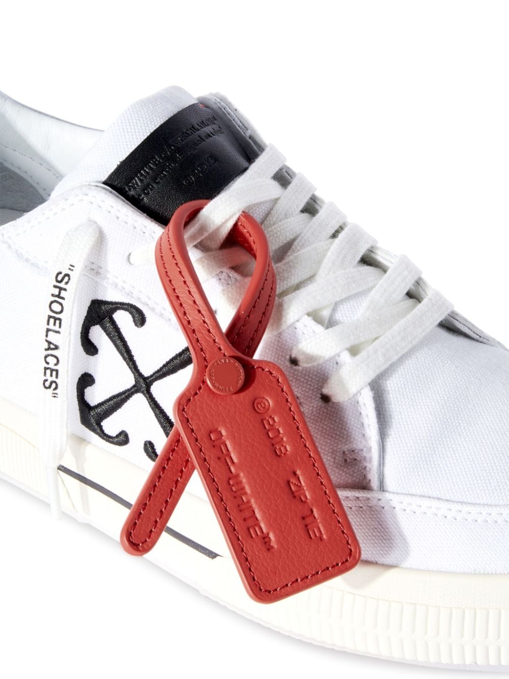 NEW VULCANIZED CANVAS LOW-TOP SNEAKERS Off-White