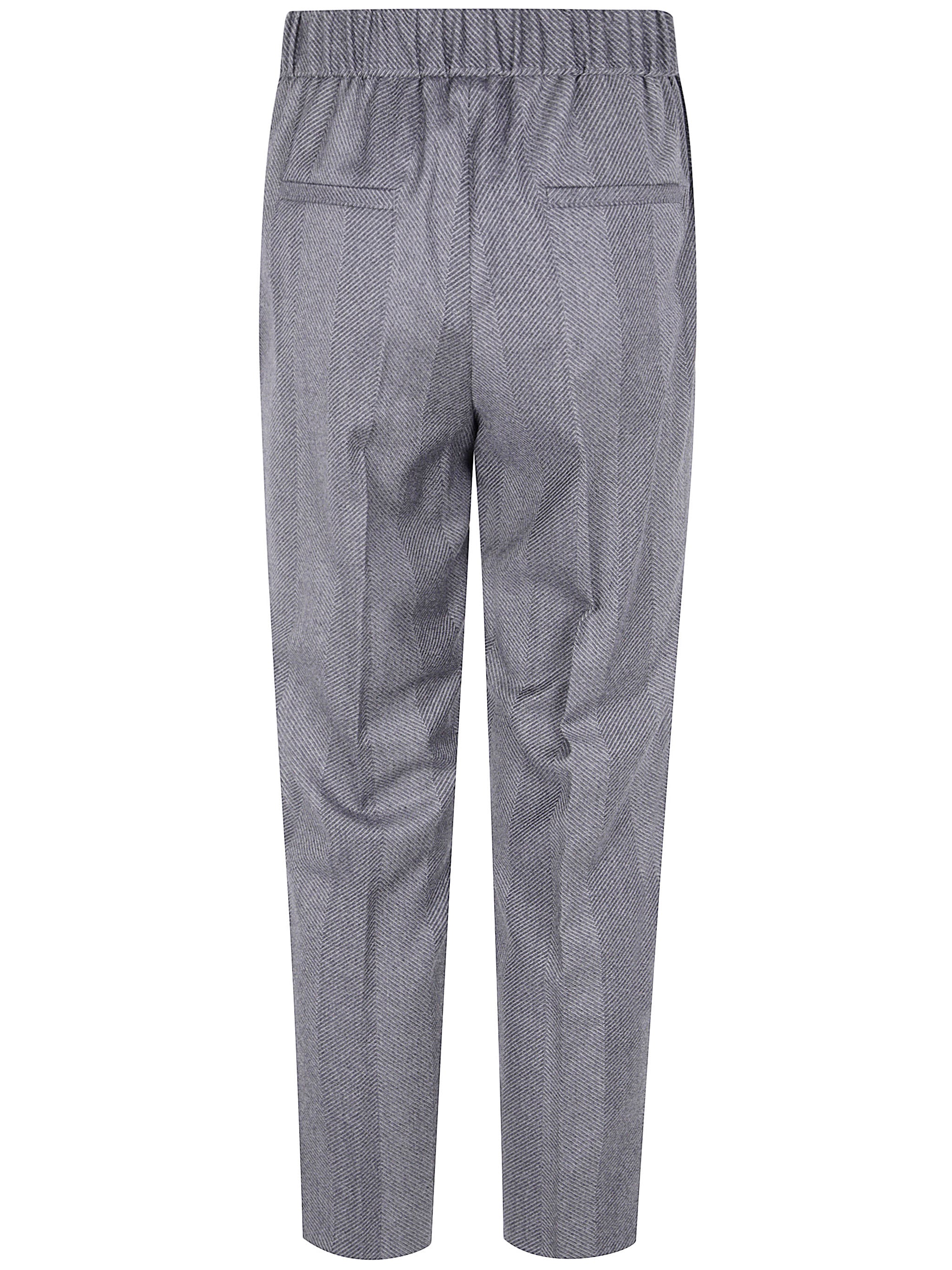 STRETCH WAISTED TROUSERS Peserico