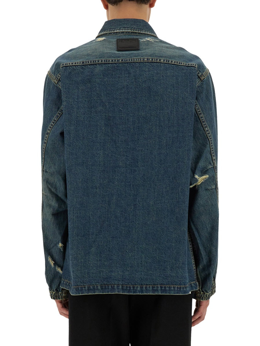 DENIM UNIFORM SHIRT Helmut Lang