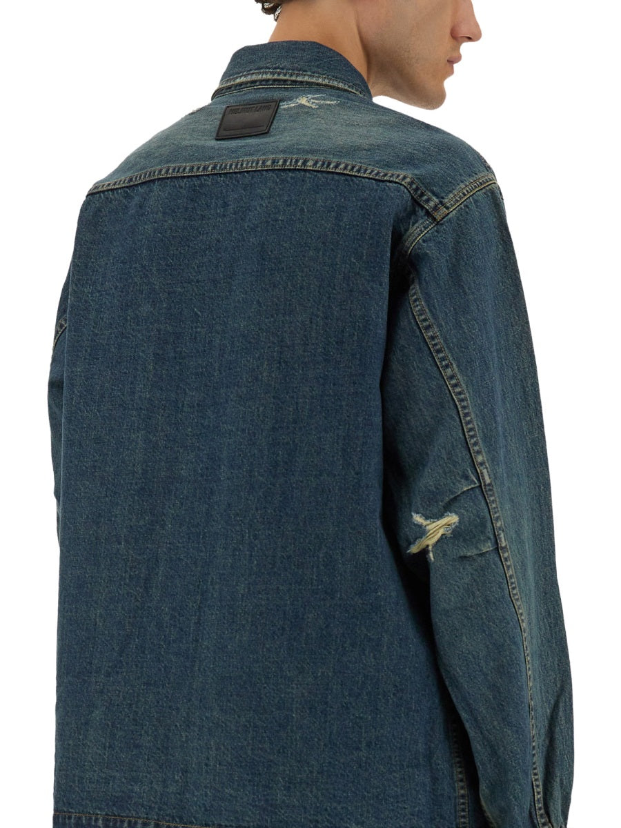 DENIM UNIFORM SHIRT Helmut Lang