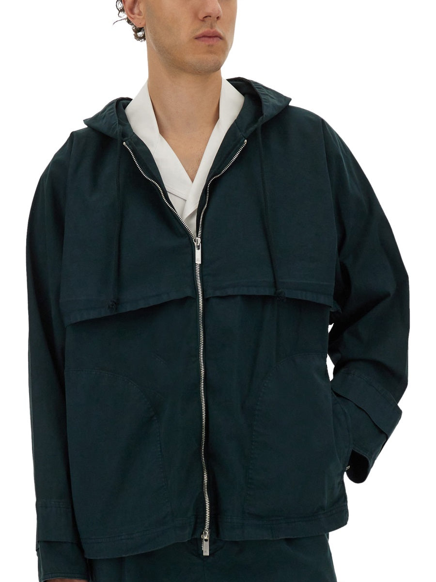 HOODED WINDBREAKER Helmut Lang