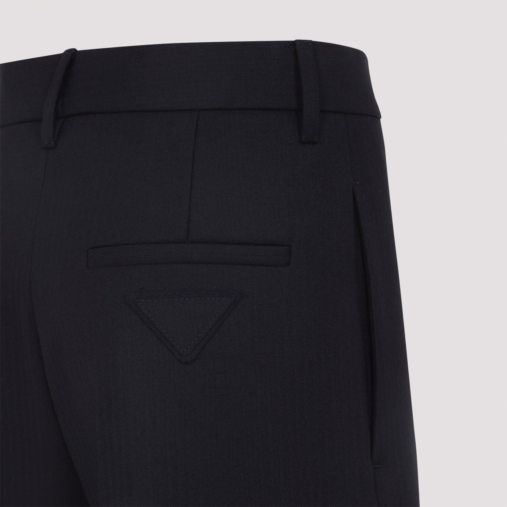 VIRGIN WOOL PANTS Prada