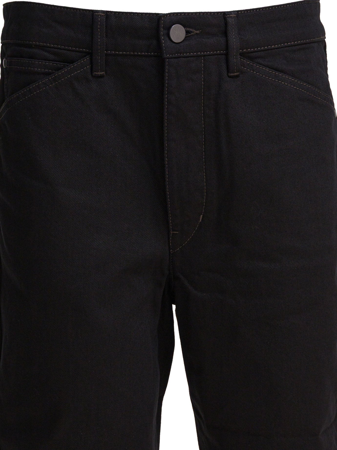 BLACK COTTON JEANS Lemaire