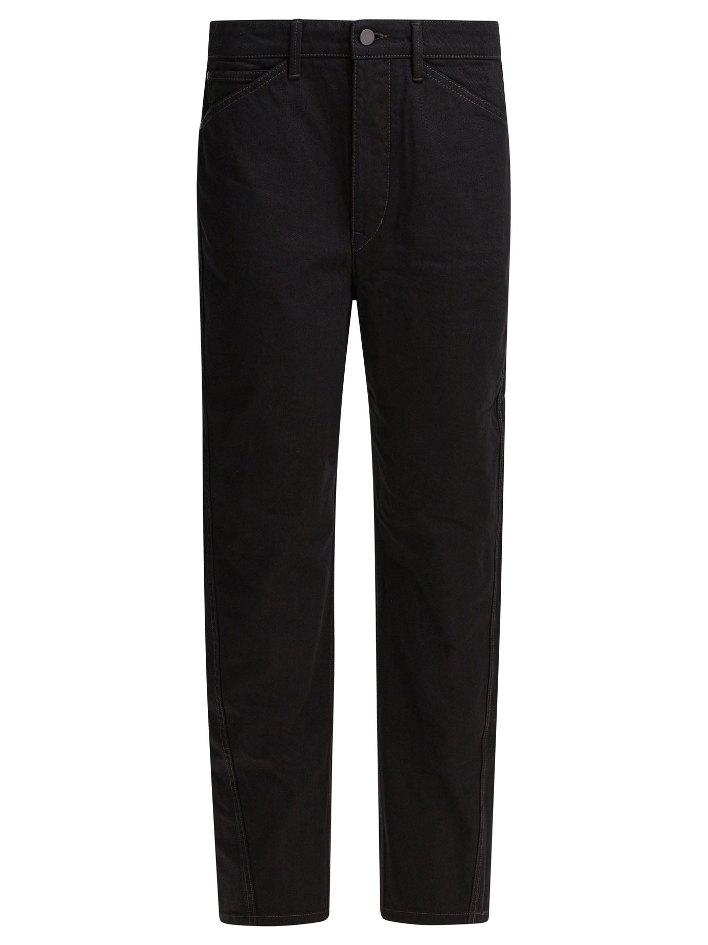BLACK COTTON JEANS Lemaire BLACK 36