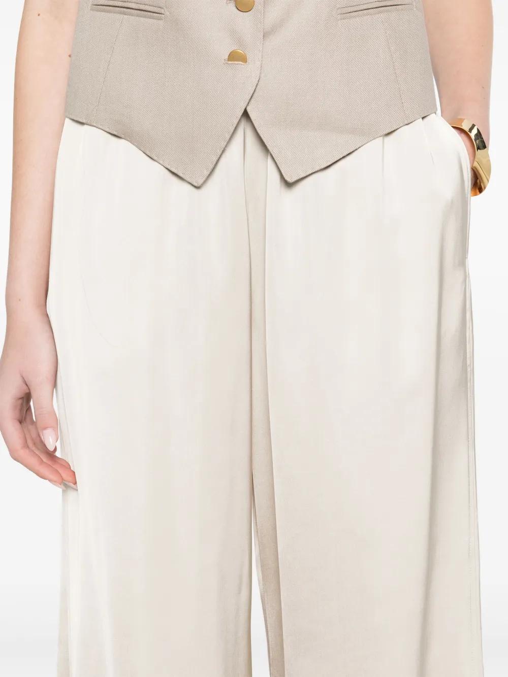 SOFT TROUSERS GREIGE Fabiana Filippi