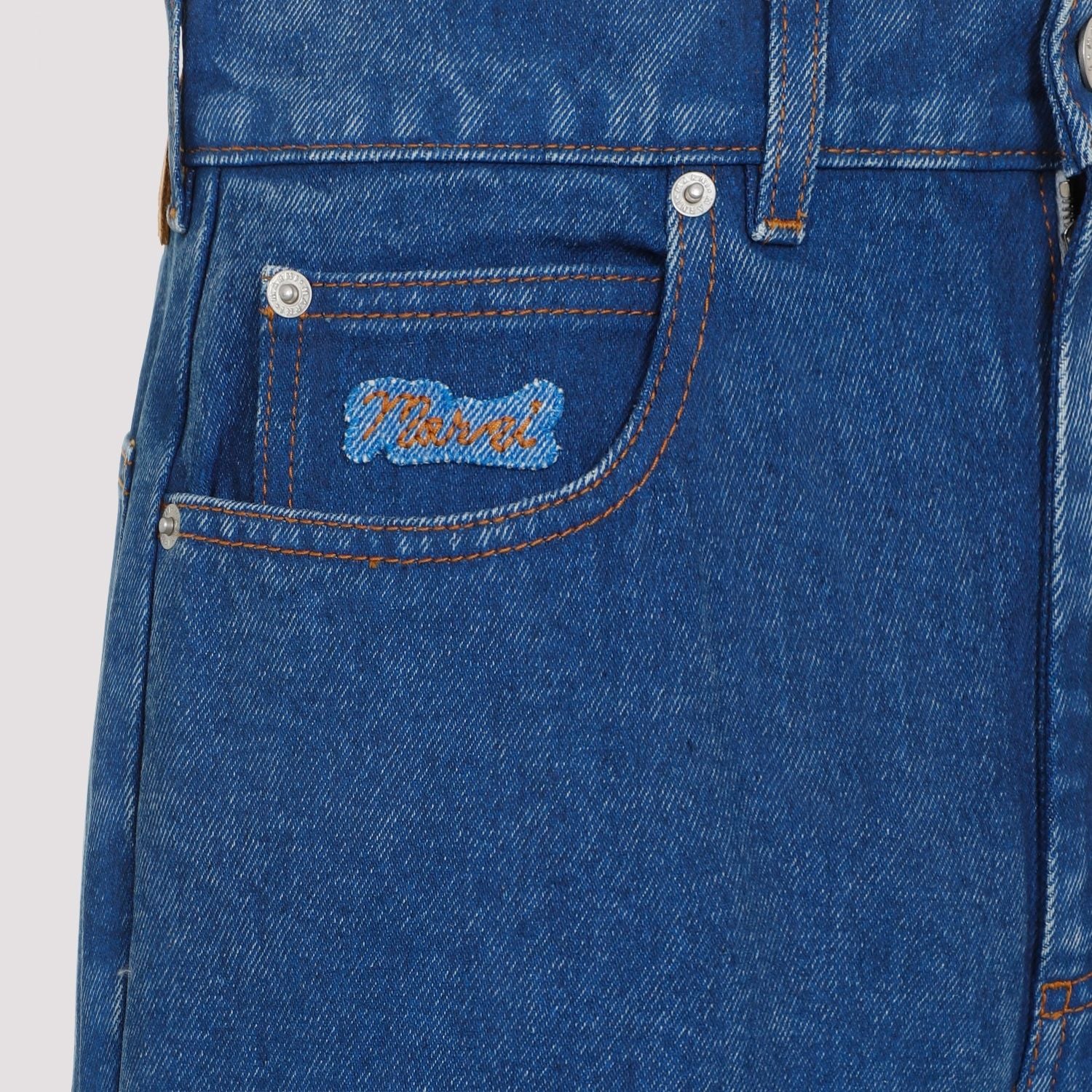 DENIM WIDE-LEG JEANS Marni