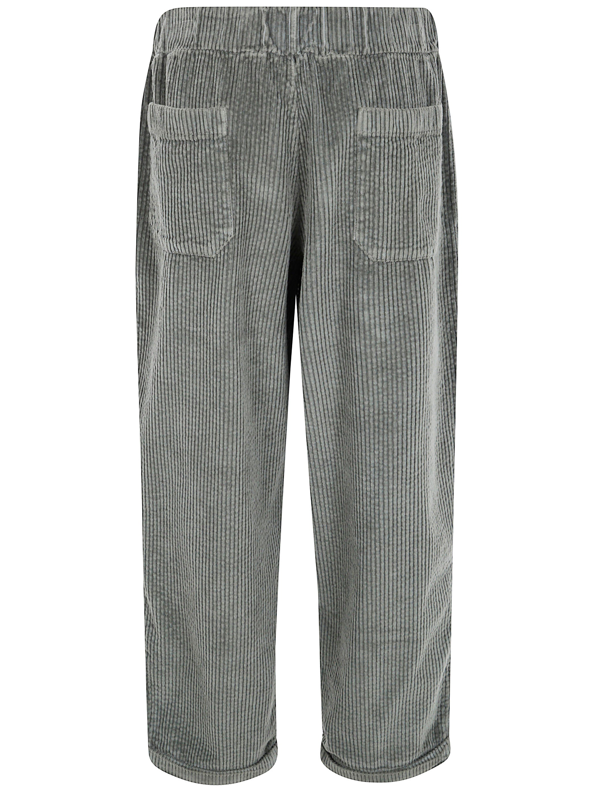 VELVET "PARIDE" TROUSERS LABO.ART