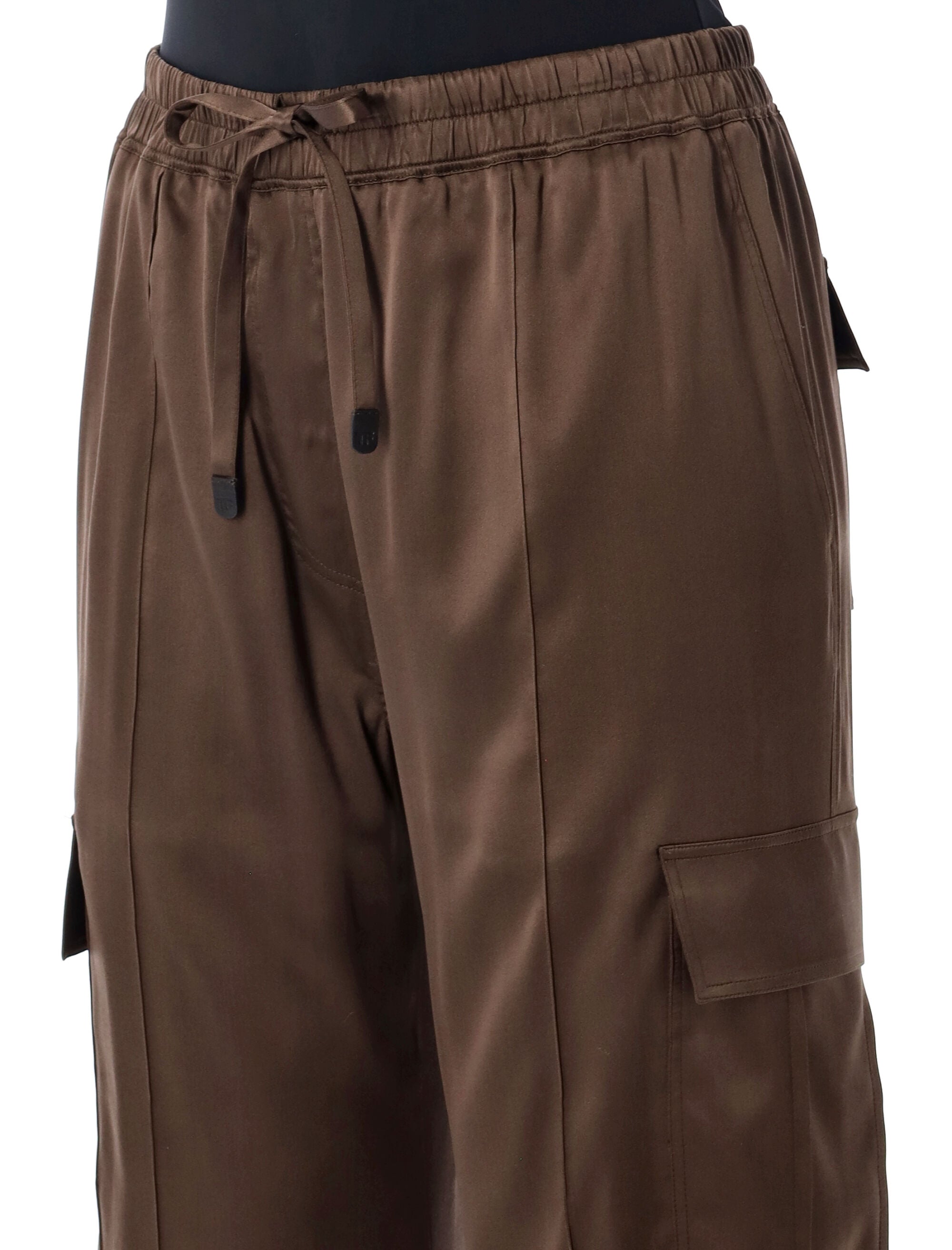 STRETCH SILK SATIN CARGO PJ PANTS Tom Ford