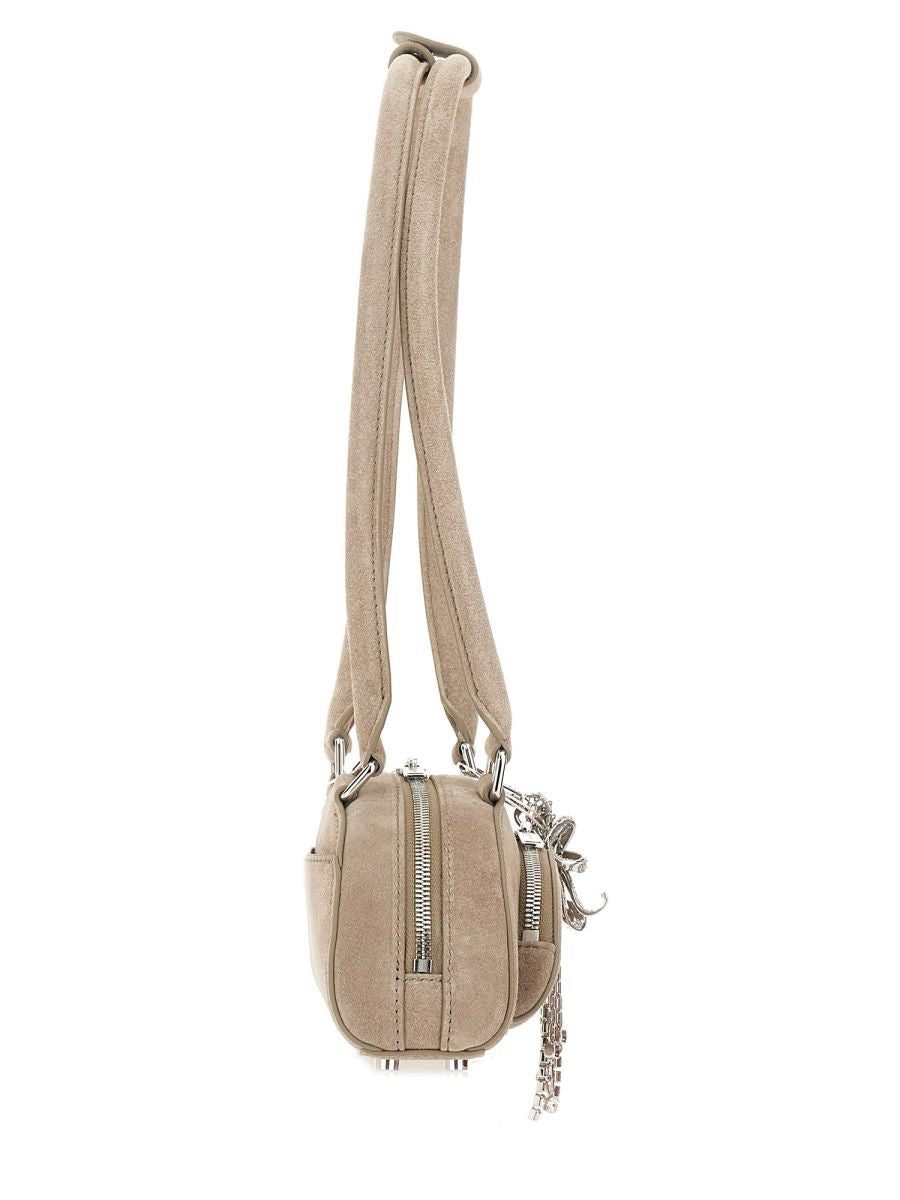 GREY SHOULDER BAGS Self-Portrait