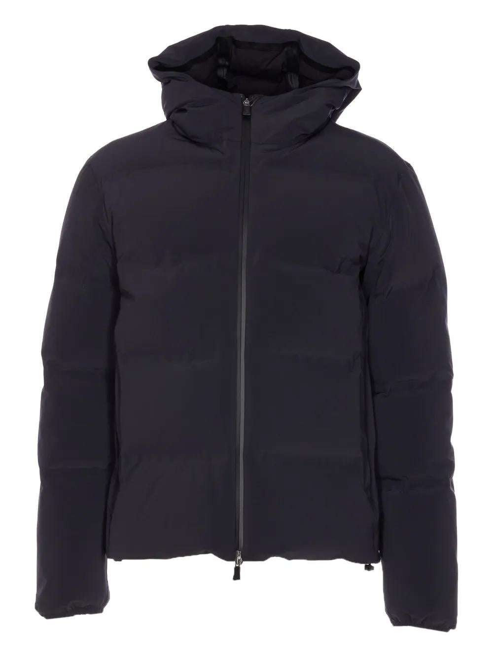 PADDED JACKET WITH HOOD Herno BLACK 48