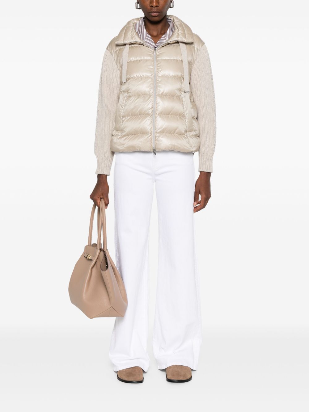 WOOL AND NYLON DOWN JACKET Herno