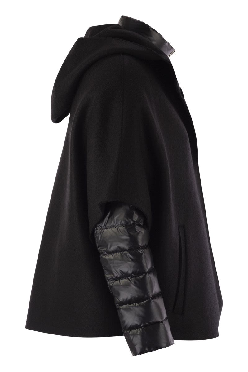 BLACK PA CLOTHING JACKETS Herno