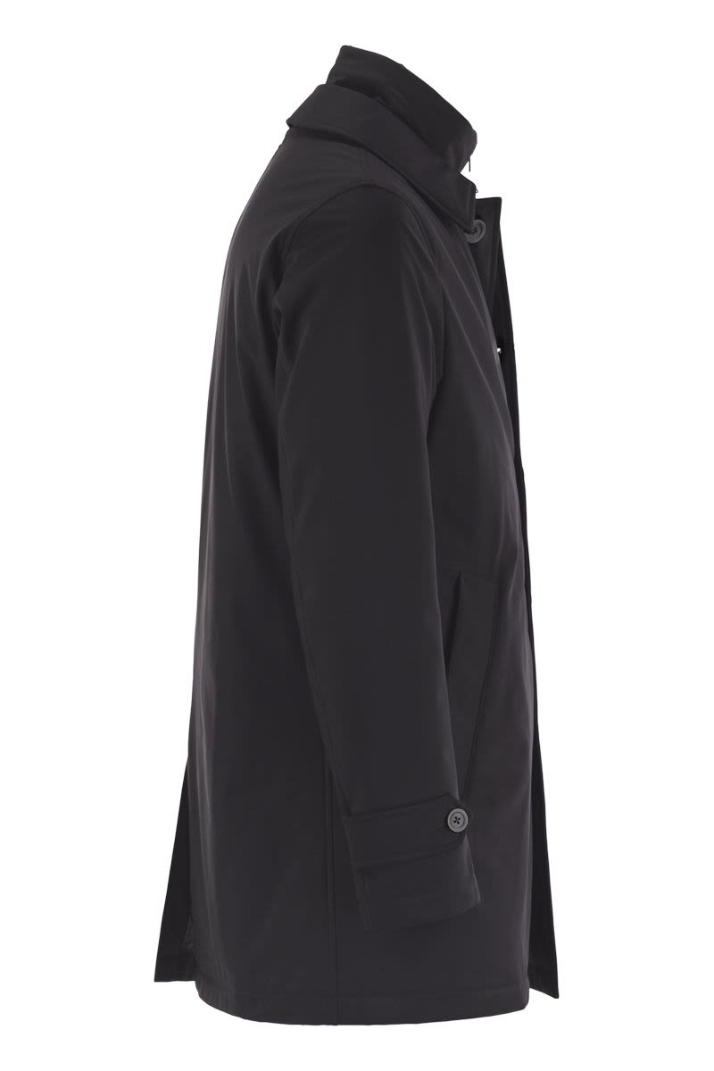 LONG DOWN JACKET WITH BUTTONS Herno