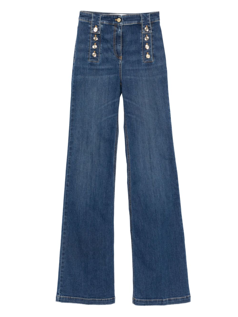 BLUE STRETCH CLOTHING JEANS Elisabetta Franchi BLUE 25