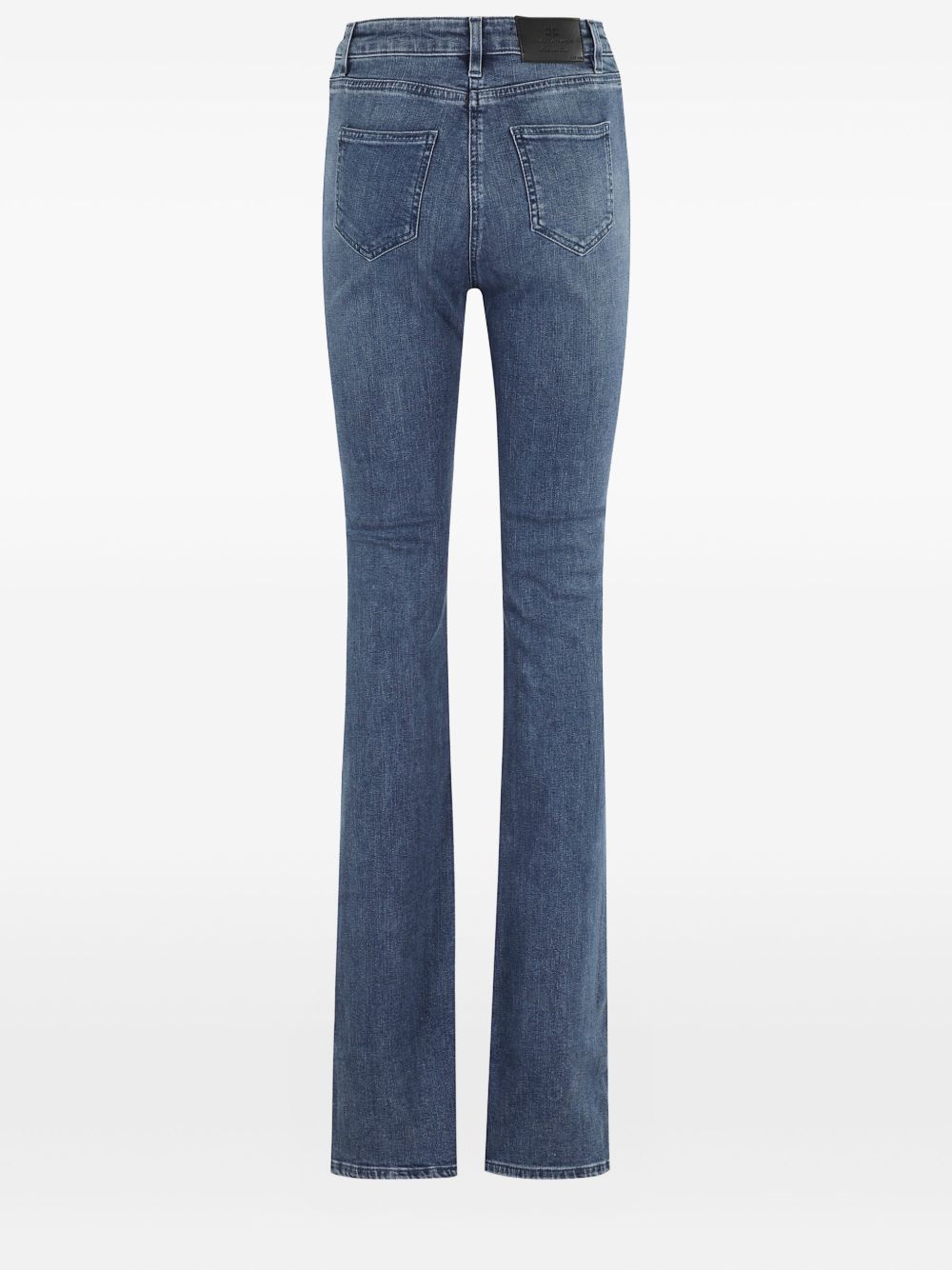 BLUE COTTON LYOCELL JEANS Elisabetta Franchi