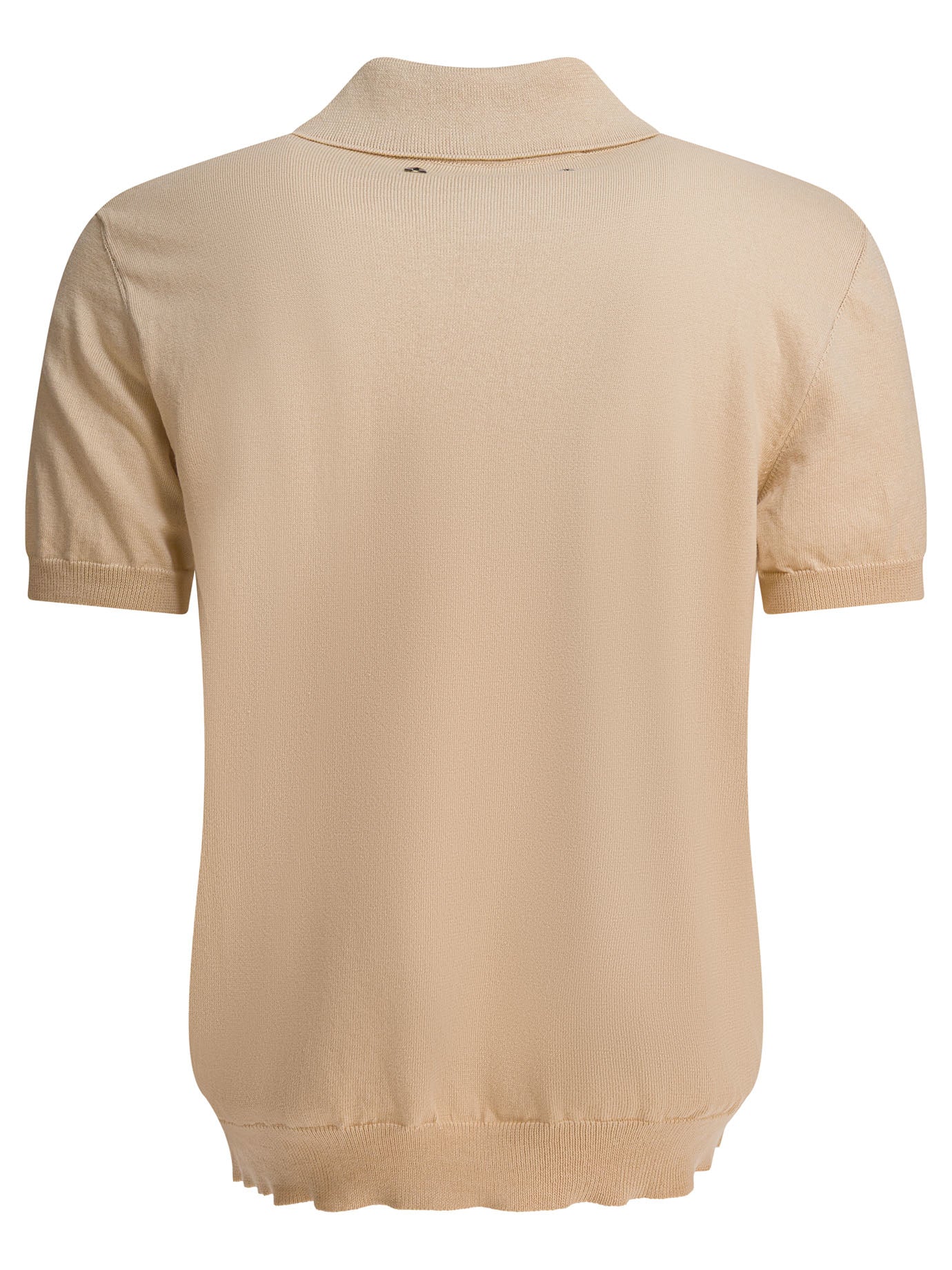 BEIGE COTTON POLO SHIRT ALTUM