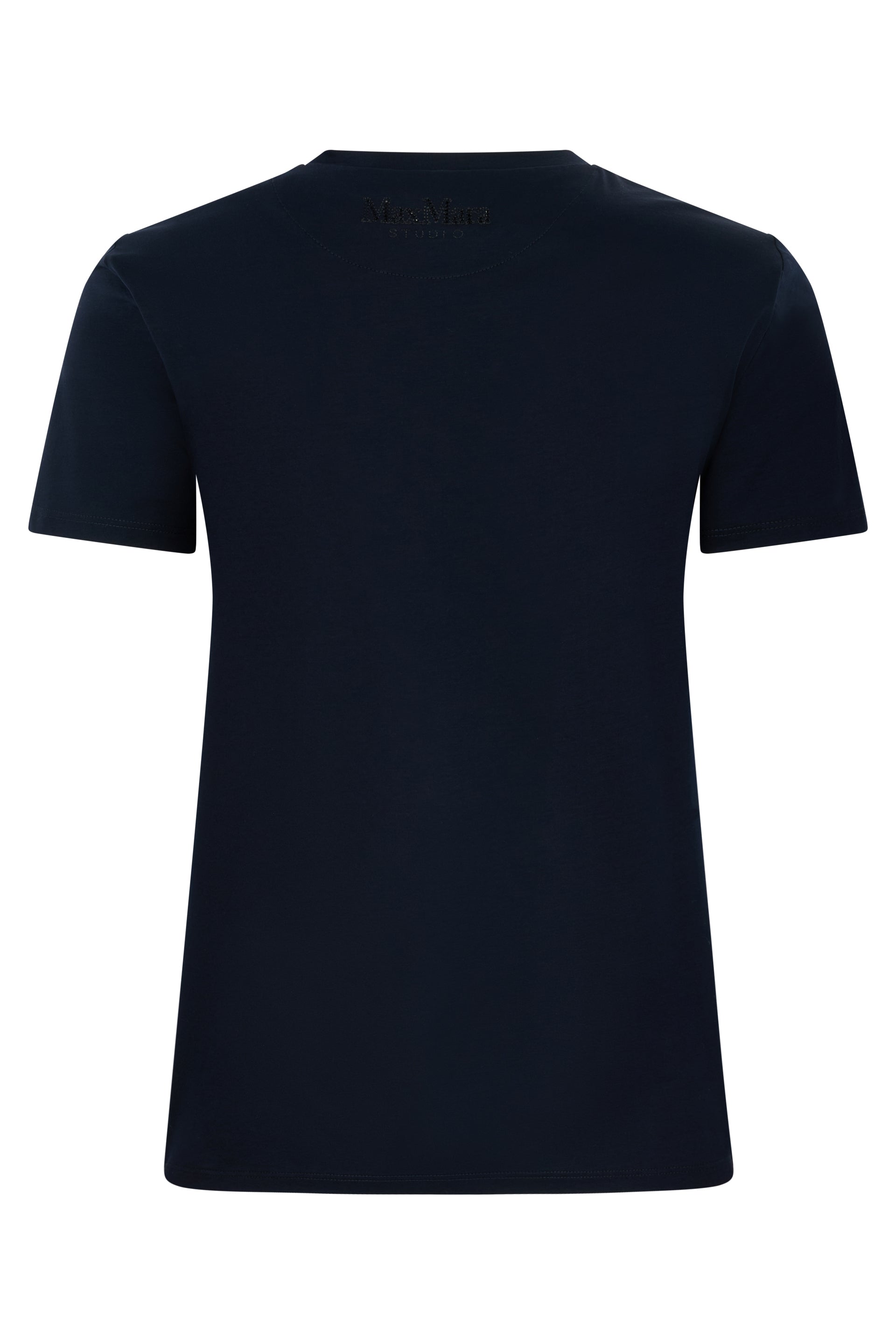 PONTILE COTTON CREW-NECK T-SHIRT MAX MARA STUDIO