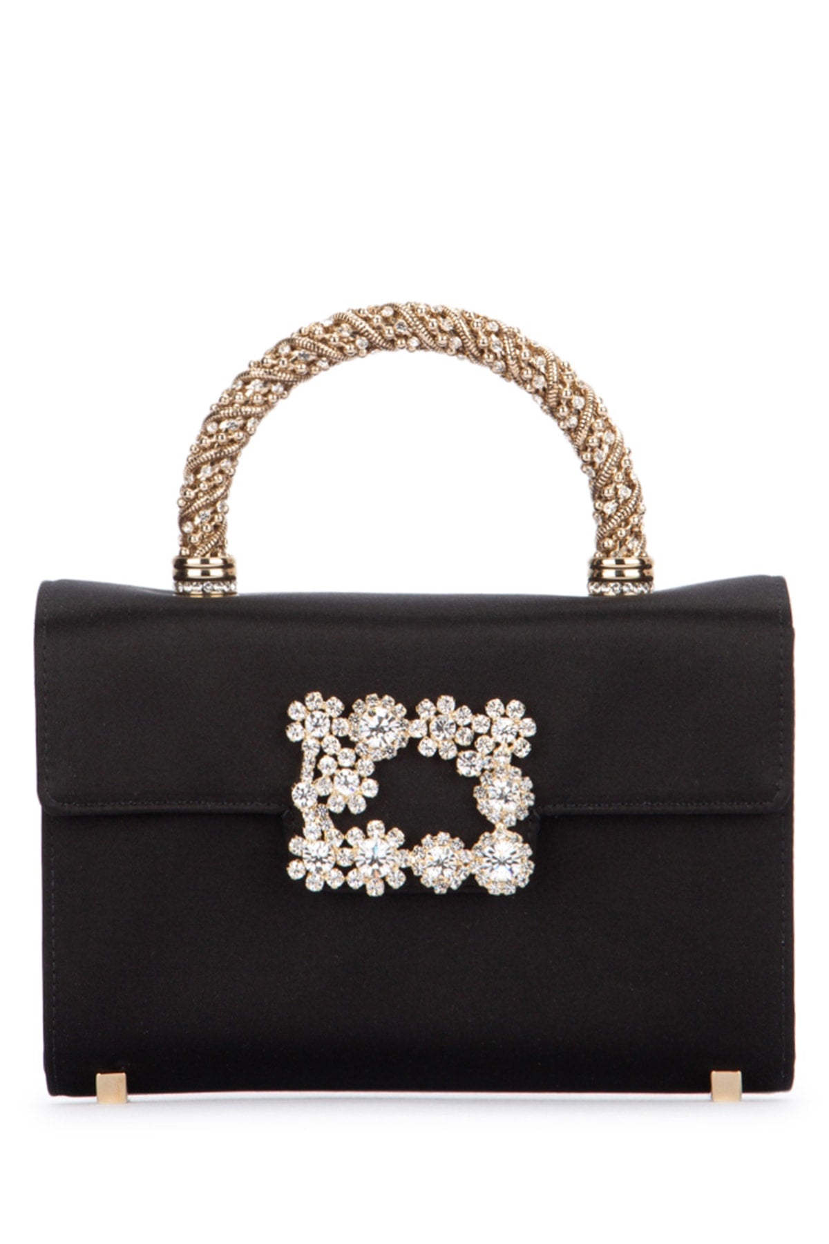ENVELOPE FLOWER JEWEL MINI Roger Vivier NERO TU