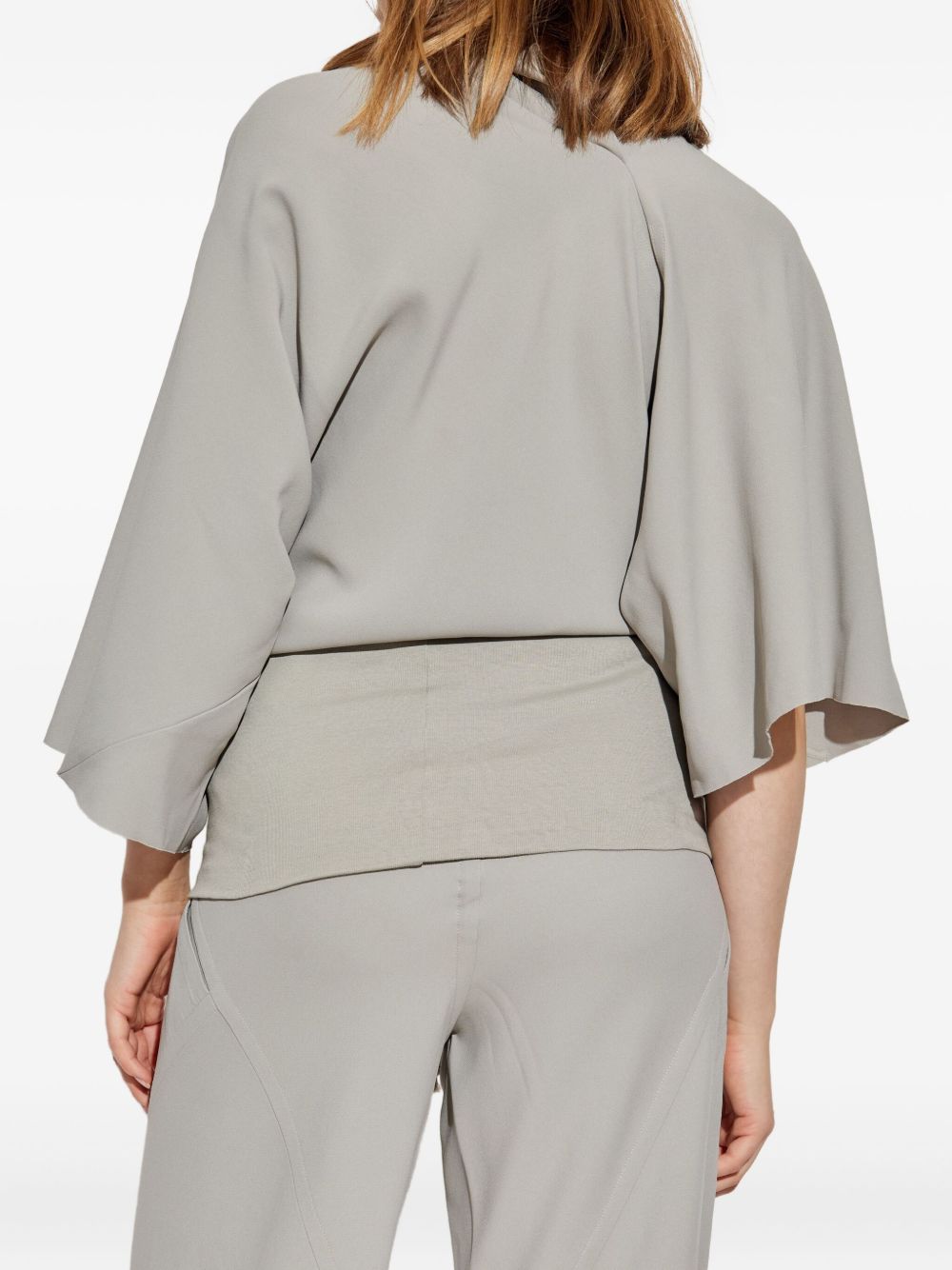 IVORY VISCOSE SWEATER Rick Owens