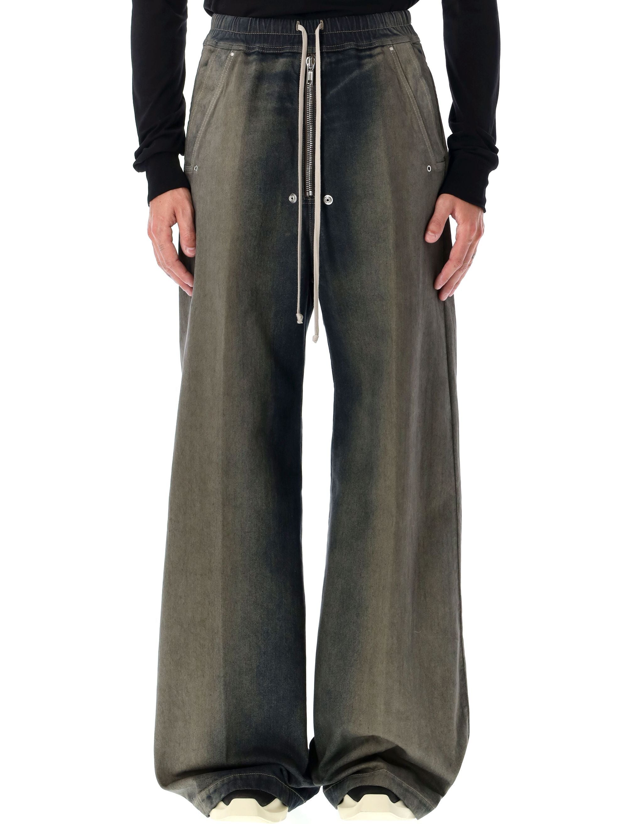 WIDE BELA PANTS Rick Owens DARK DUST DEGRADE 46