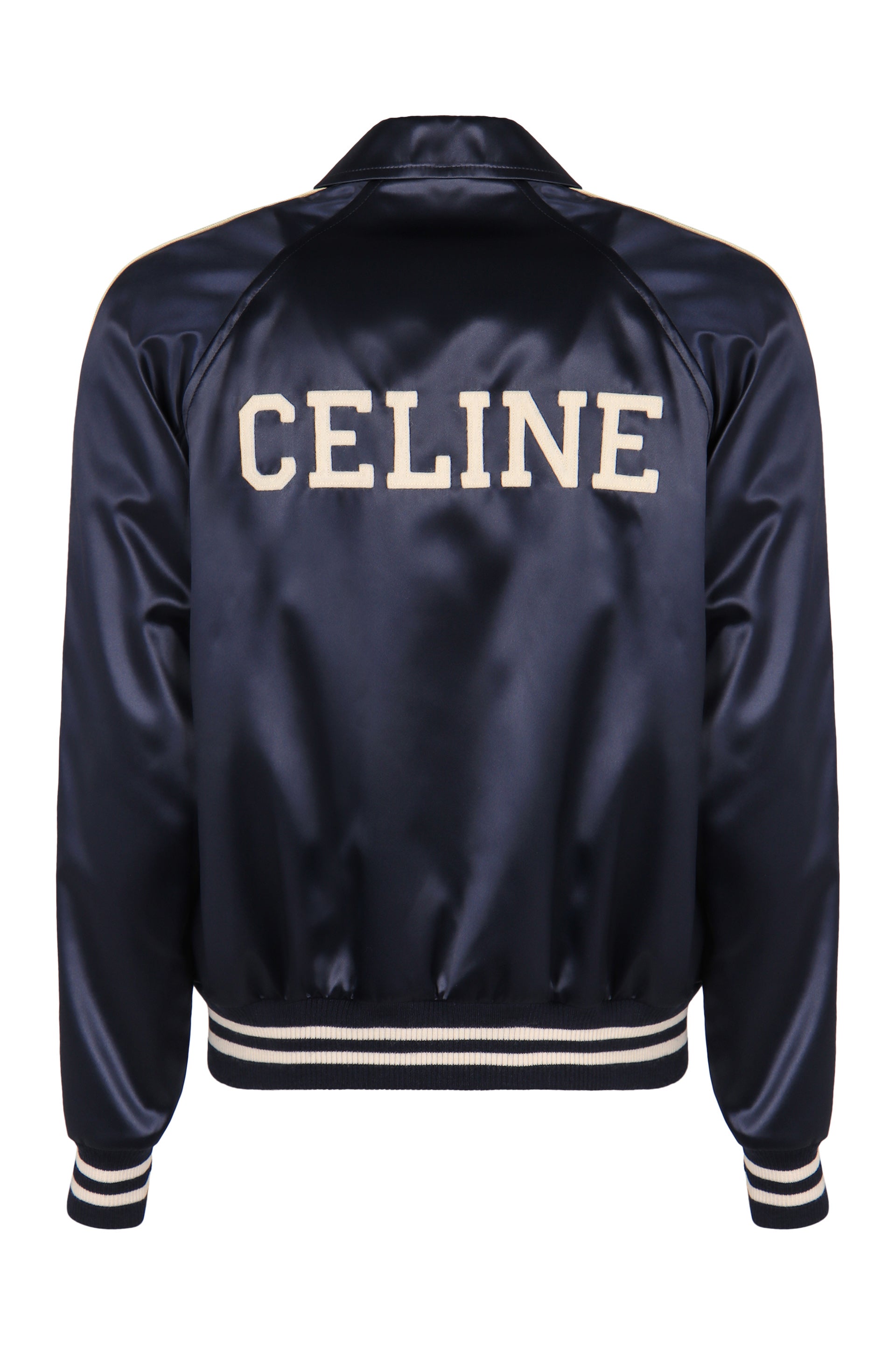 BOMBER JACKET IN TECHNICAL FABRIC Celine