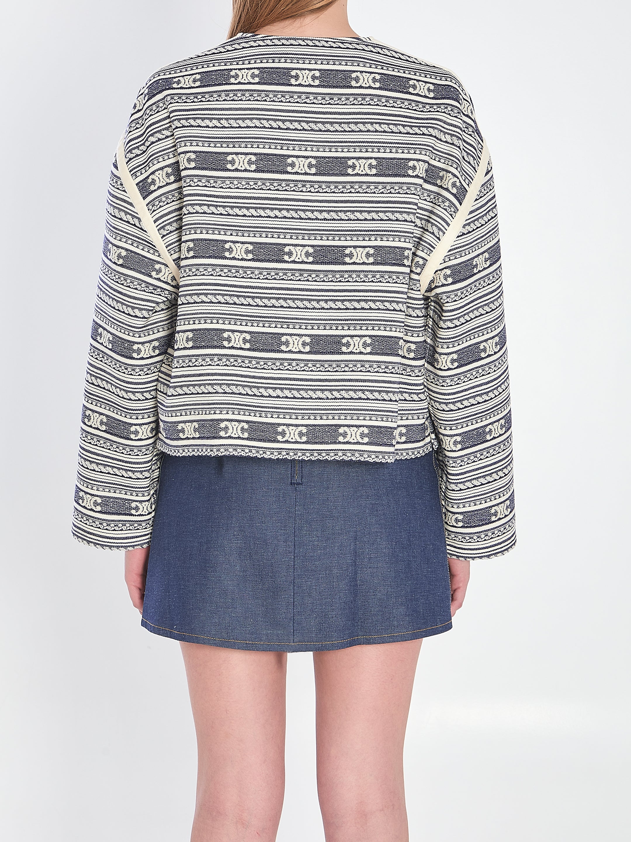 BAJA WOOL AND COTTON JACKET Celine
