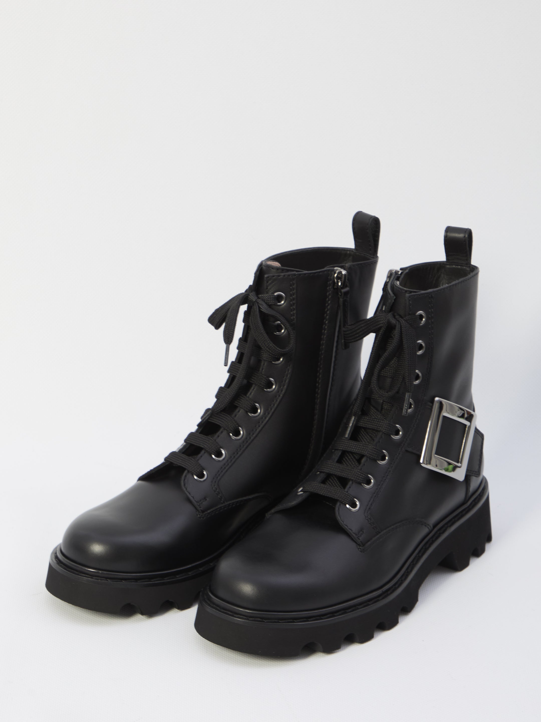 VIV RANGERS COMBAT BOOTS Roger Vivier