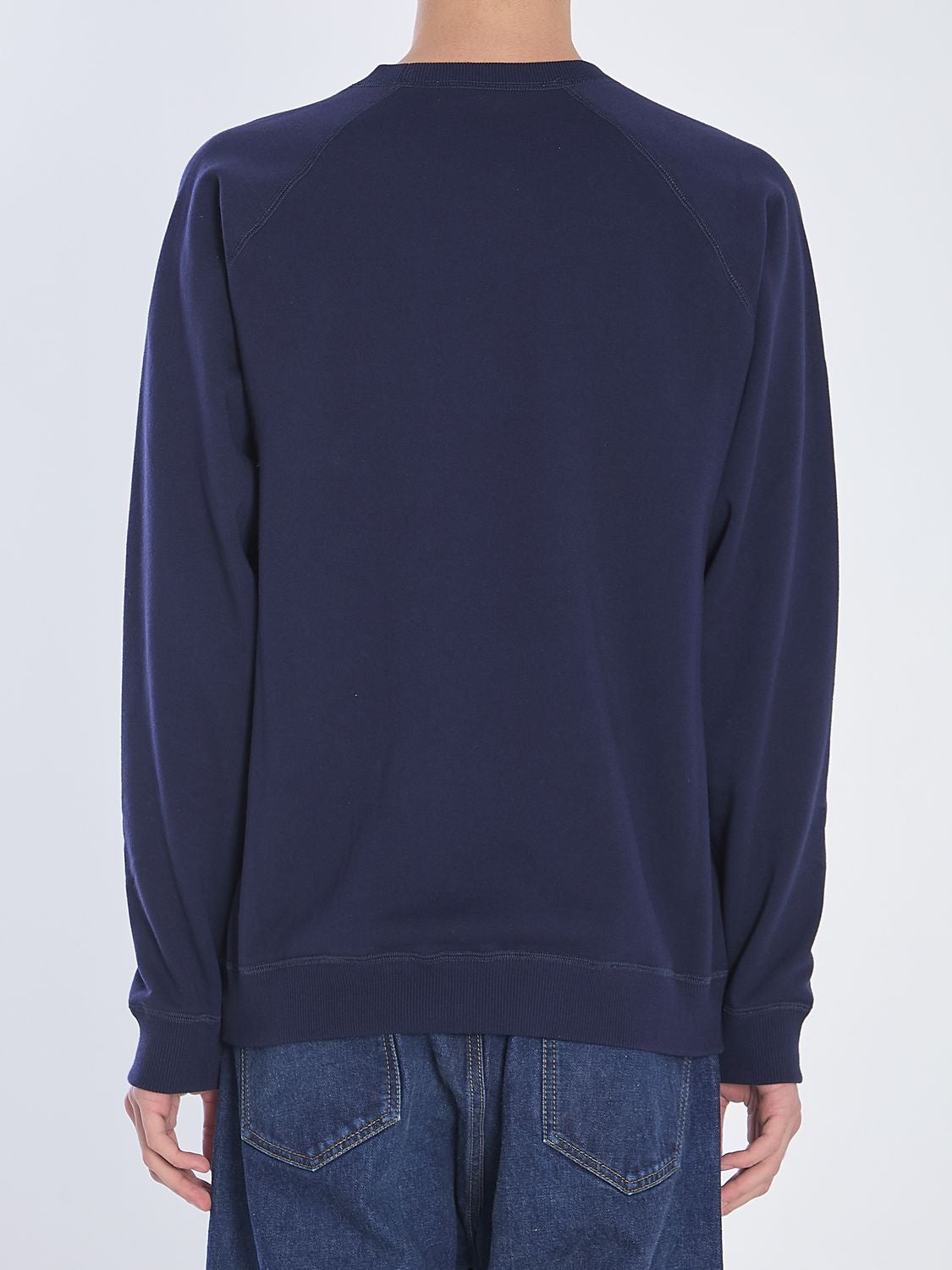 LOGO DETAIL COTTON SWEATSHIRT Celine