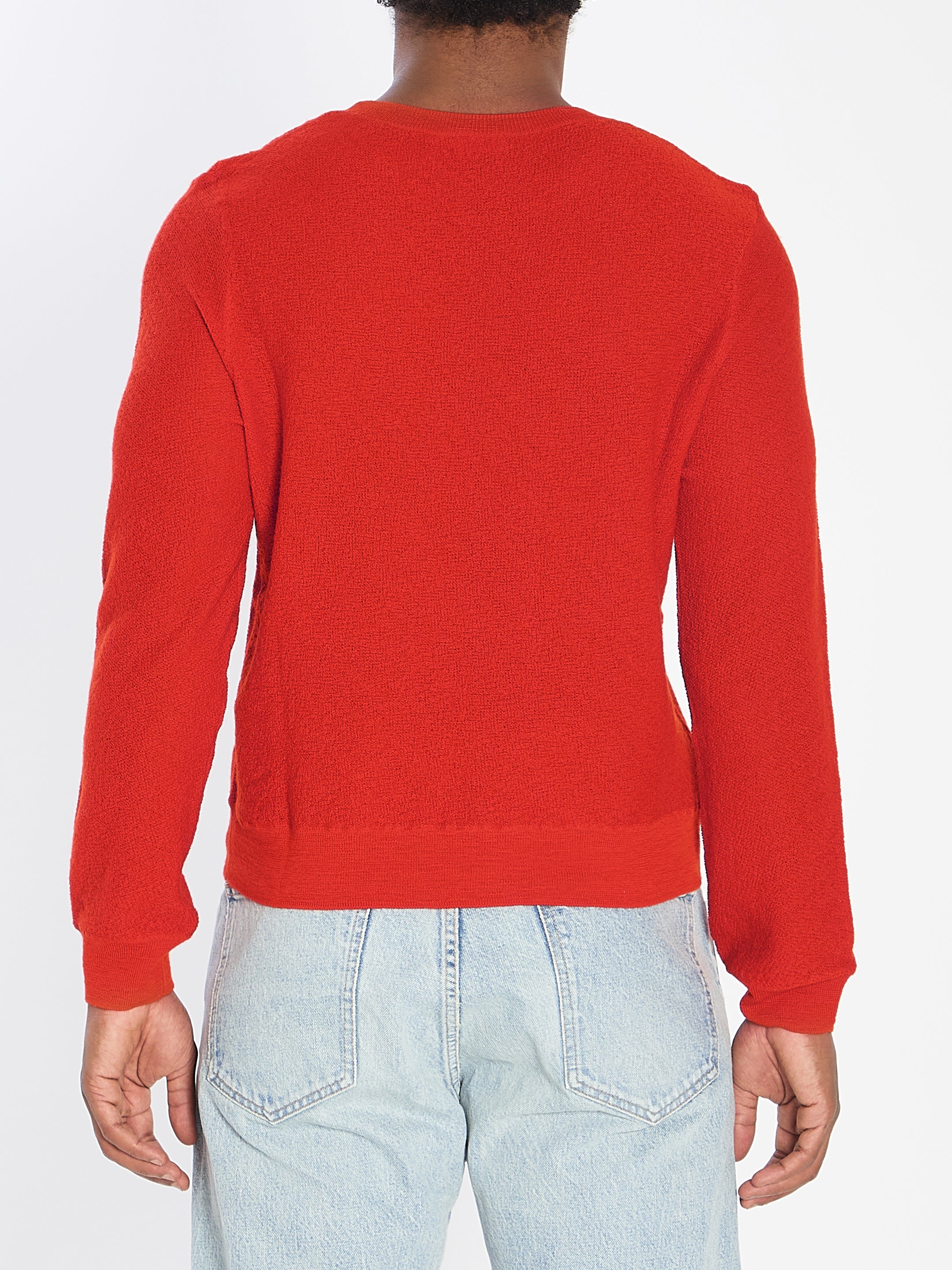 CREW NECK SWEATER IN WOOL Celine