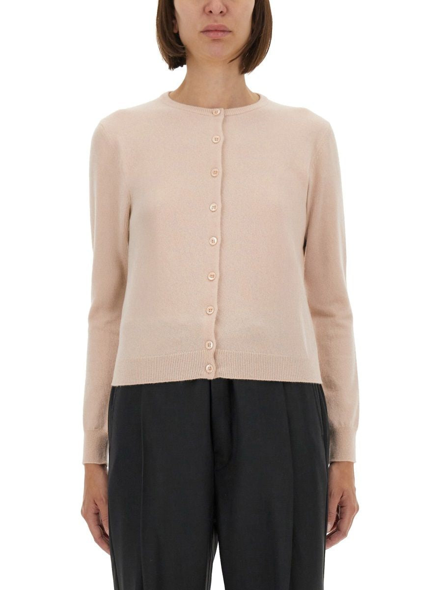PINK VIRGIN WOOL SWEATERS Maison Margiela PINK S