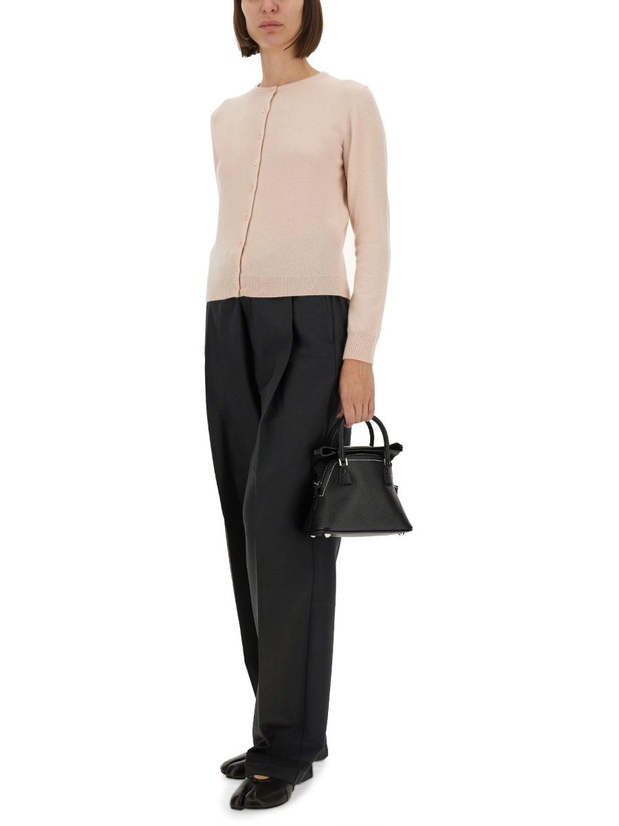 PINK VIRGIN WOOL SWEATERS Maison Margiela