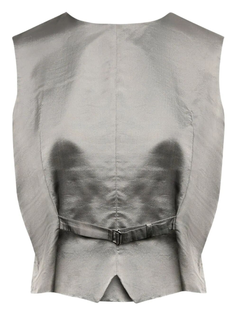 SATIN-FINISH VEST MM6 MAISON MARGIELA GREY 40