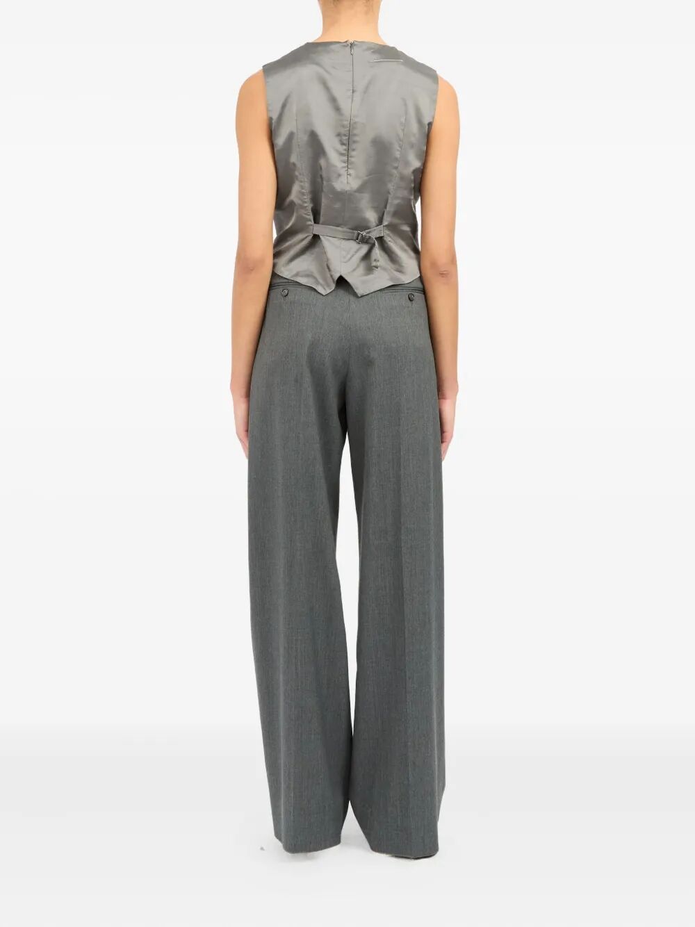SATIN-FINISH VEST MM6 MAISON MARGIELA