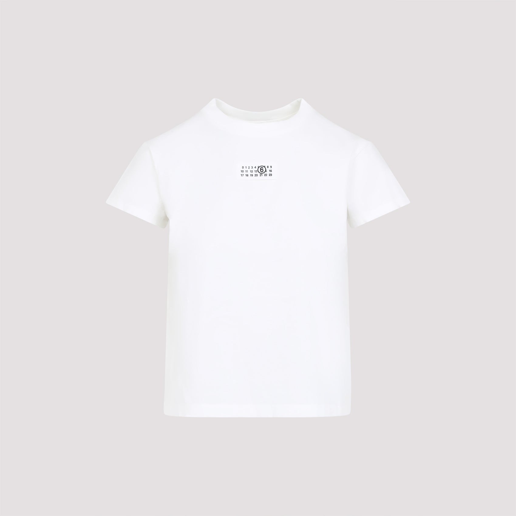 COTTON CREW-NECK T-SHIRT MM6 MAISON MARGIELA