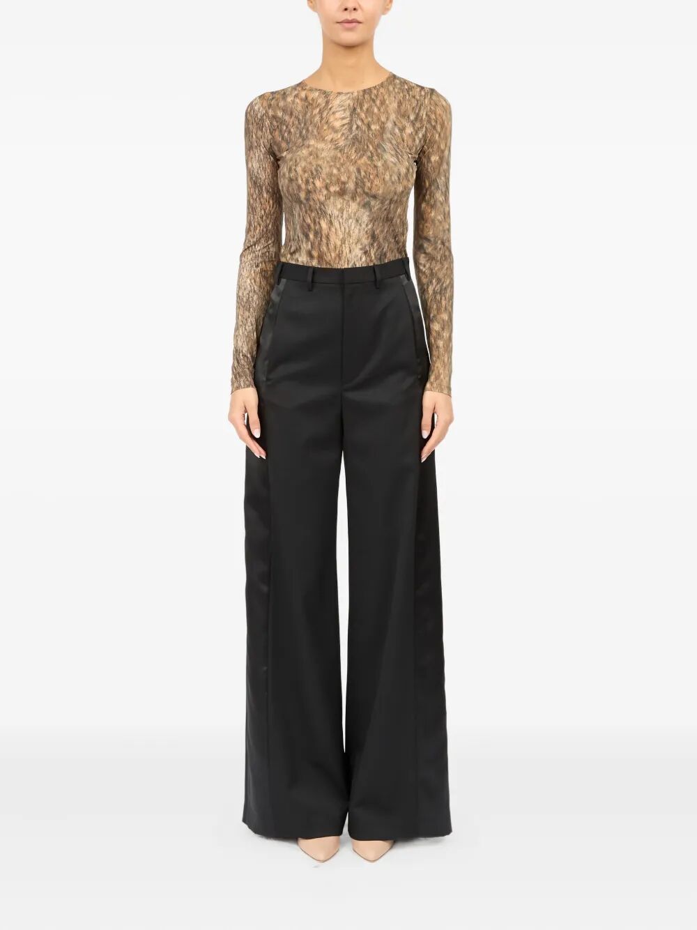 CUSTOM-FITTED PANTS MM6 MAISON MARGIELA