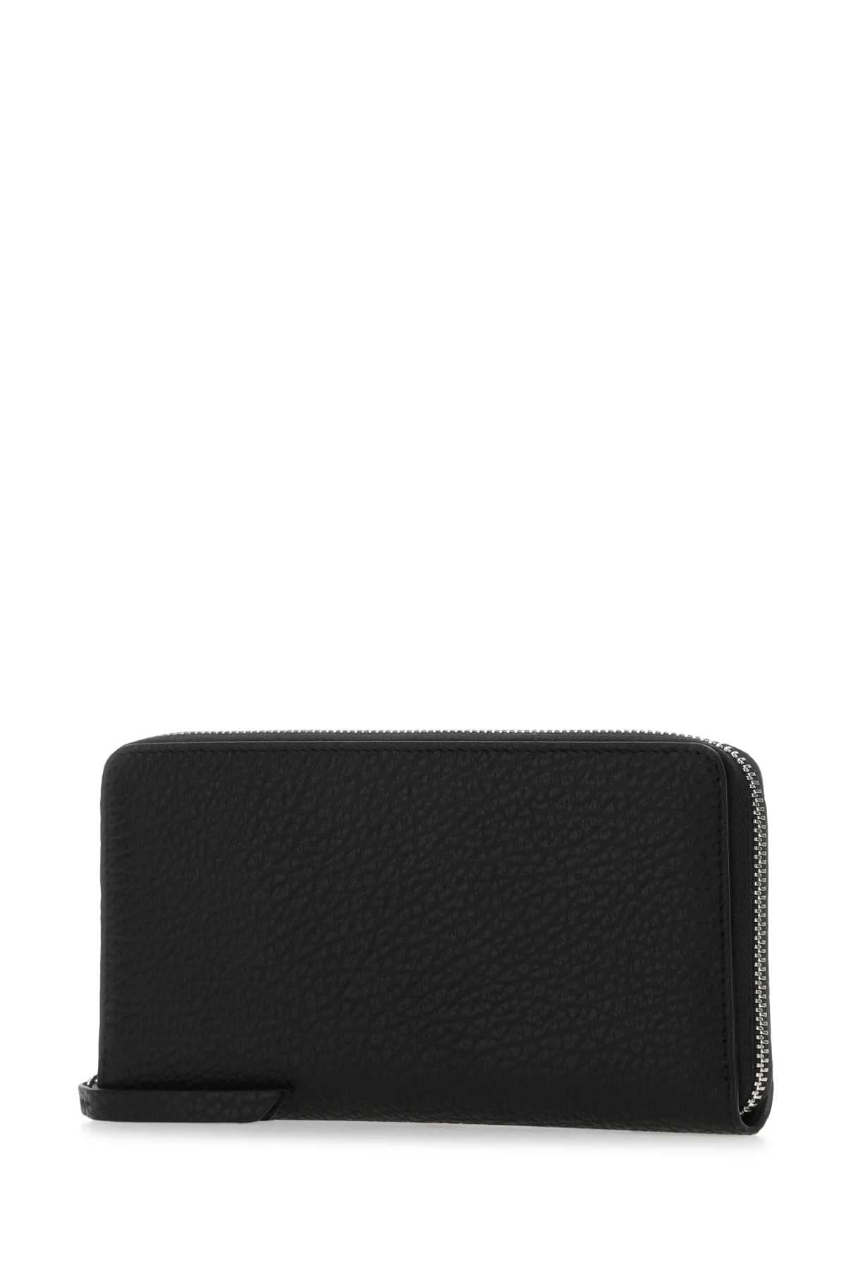 BLACK LEATHER WALLET Maison Margiela