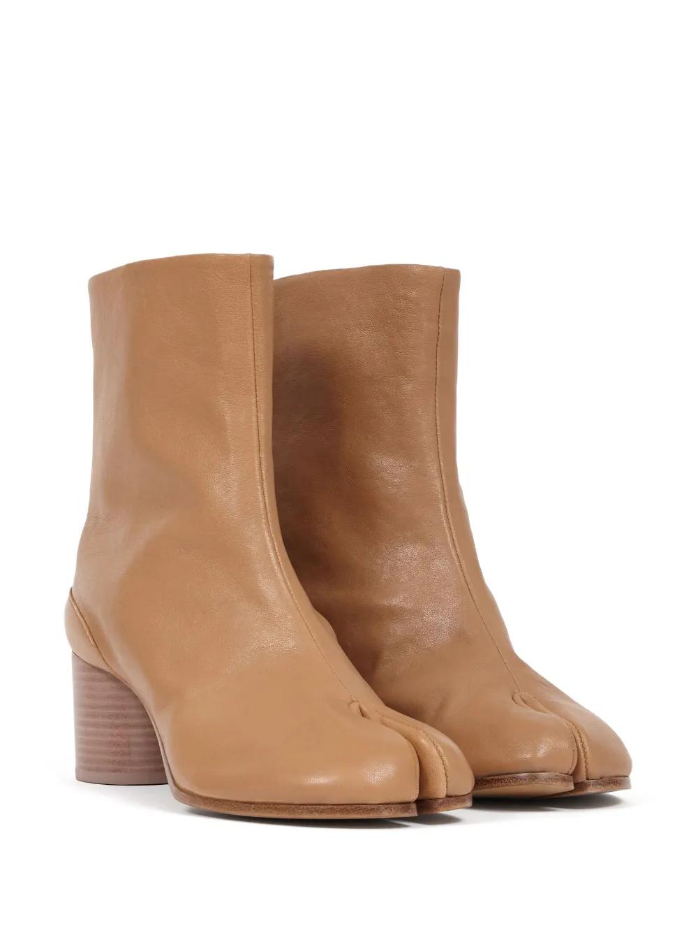 TABI 60MM LEATHER ANKLE BOOTS Maison Margiela