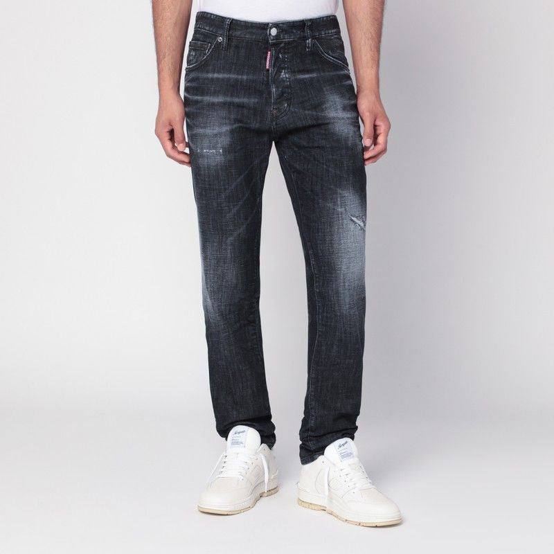 PANTS 5 POCKETS DSQUARED2 BLACK 50