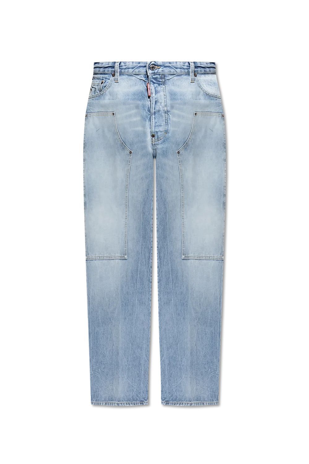PANTS 5 POCKETS DSQUARED2 NAVY BLUE 46
